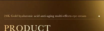 24K Gold Brightening Eye Cream | Luxurious Treatment