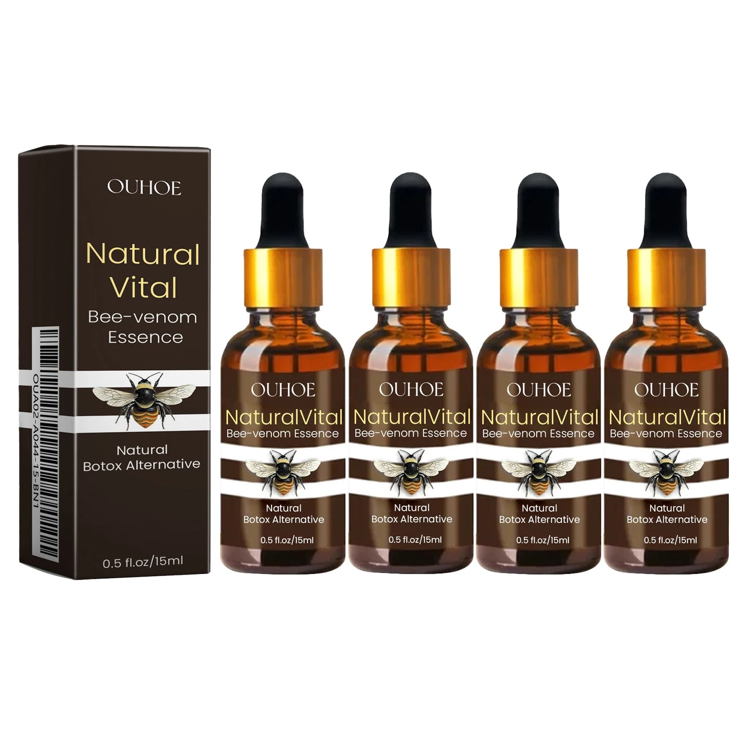 Bee Venom Anti-Aging Serum – Panthenol Firming & Wrinkle Reducing Hydrating Essence (15ml)