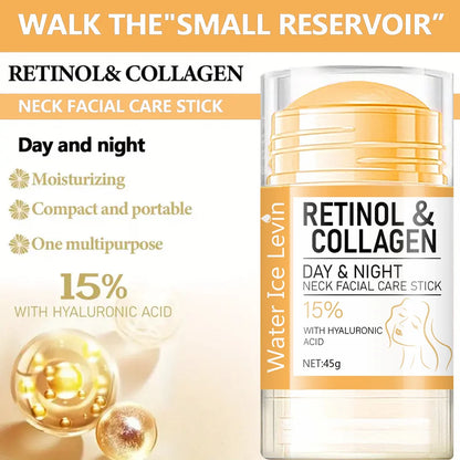 Retinol and Collagen Day and Night Neck Cream Facial Stick