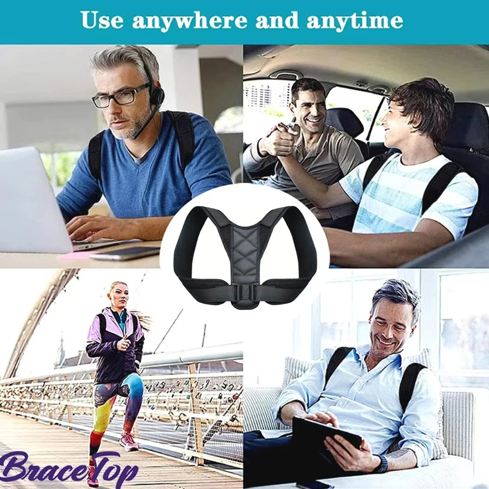 Back Posture Correction Belt Hunchback Corrector for Adult Men and Women