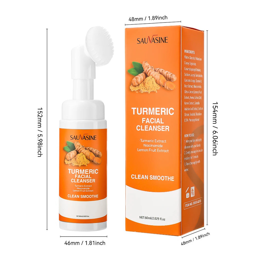 Turmeric Lemon Brightening Face Wash |Shine Bright Like A Diamond