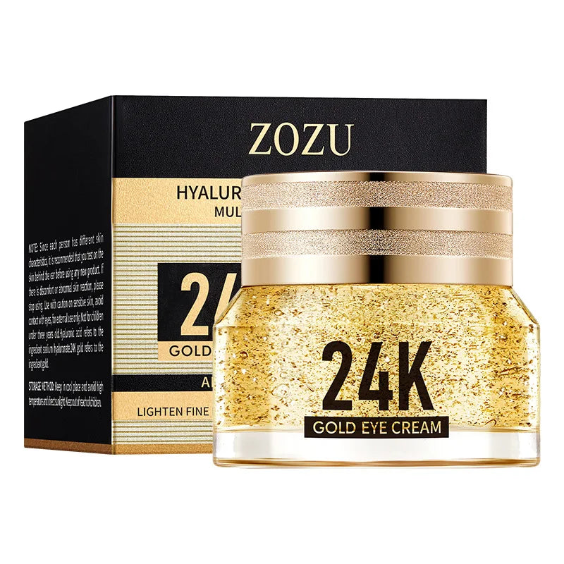 24K Gold Brightening Eye Cream | Luxurious Treatment