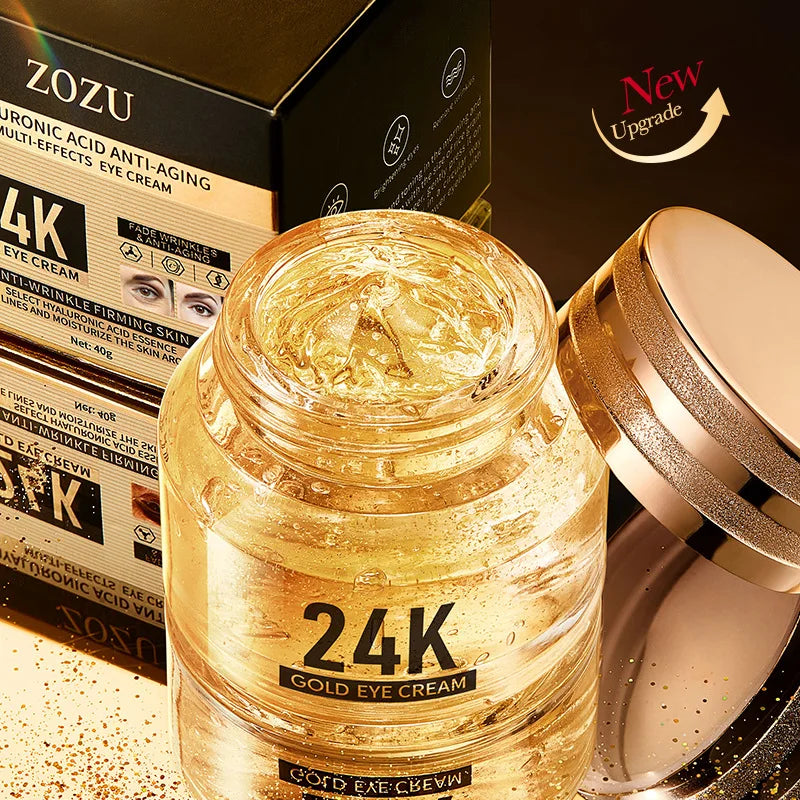24K Gold Brightening Eye Cream | Luxurious Treatment