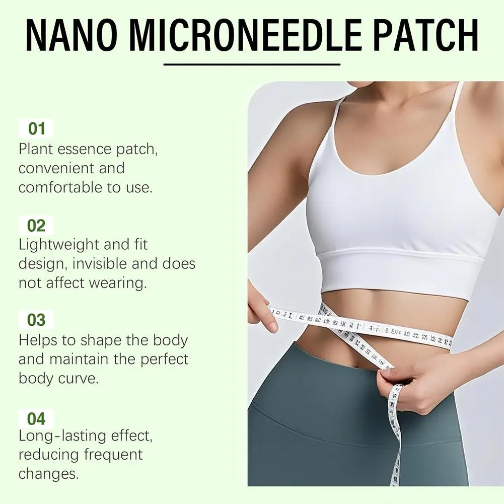 7PC 2026 Newest Nano Microneedle Firming Sticker - Berberine NAD+ Skin Firming Figure Line Shaping For Women & Men Daily Body Care