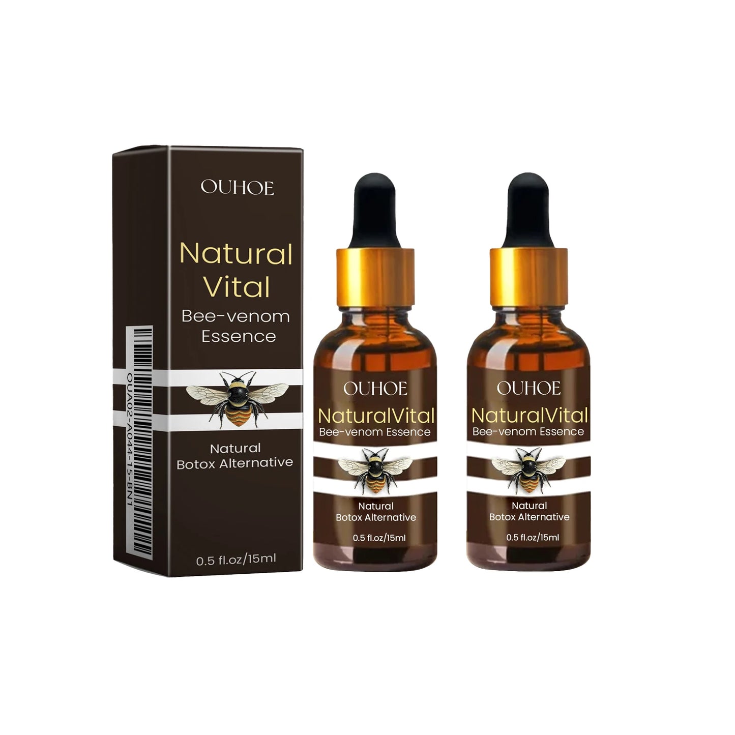 Bee Venom Anti-Aging Serum – Panthenol Firming & Wrinkle Reducing Hydrating Essence (15ml)